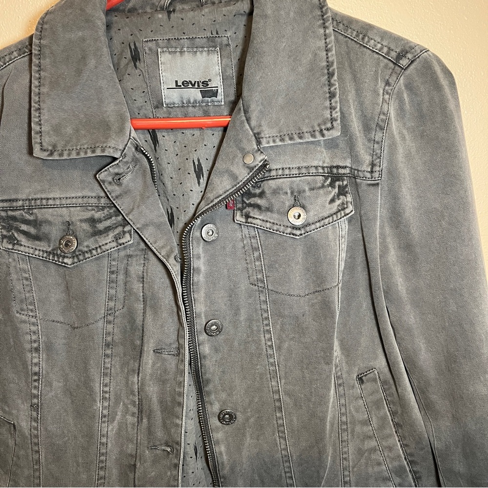 Levi's Gray Denim Jacket